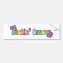 Search for hippie flower bumper stickers Groovy