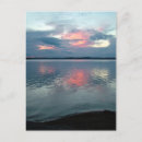 Search for colourful sunset postcards Reflection