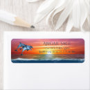 Search for orange sunset return address labels Sunrise