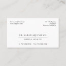 Search for doctors business cards Physician