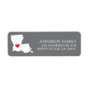 Search for louisiana return address labels State