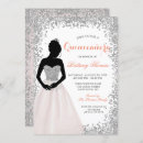 Search for silver quinceanera invitations Princess