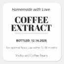 Search for coffee labels Homemade