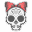 Search for day of the dead bumper stickers Sugar skull