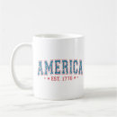 Search for 1776 mugs Red white blue