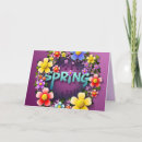 Search for spring time cards Flowers