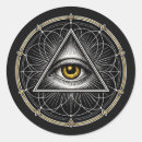 Search for all seeing eye stickers Sacred geometry