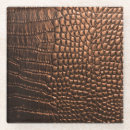 Search for leather coasters Alligator