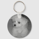 Search for black poodle key rings White