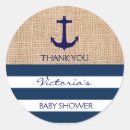 Search for navy blue and white stripes stickers Baby shower
