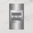 Search for indestructible business cards Silver