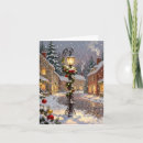 Search for snowfall christmas cards Winter scene