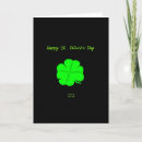 Search for st patricks day cards Shamrock