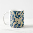 Search for damask design mugs Pattern