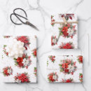 Search for holly christmas wrapping paper Floral
