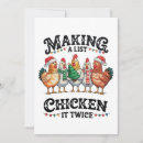 Search for funny chicken christmas cards Santa