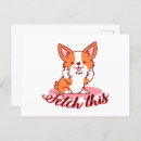 Search for funny corgis postcards Dog