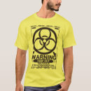 Search for biohazard tshirts Warning