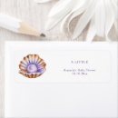 Search for pearl return address labels Watercolor