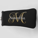 Search for black and gold golf head covers Minimalist