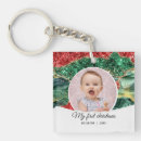 Search for my first christmas key rings Santa claus
