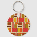 Search for modern art key rings Colourful