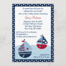 Search for sail away invitations Stripes