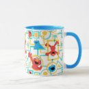 Search for cookie pattern mugs Elmo