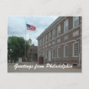 Search for independence hall postcards Philadelphia