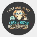 Search for film lover stickers Halloween