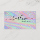 Search for stone business cards Holographic