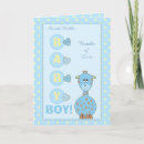 Search for new baby boy cards Blue