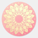 Search for golden mandala stickers Flower