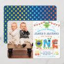 Search for baby turning one invitations Baby boy