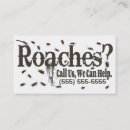 Search for roach business cards Bugs