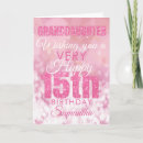 Search for 15 year old birthday cards Pink