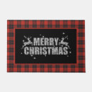 Search for merry christmas doormats Plaid