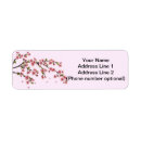 Search for beautiful blooms return address labels Pretty