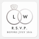 Search for silver square wedding stickers Bride and groom