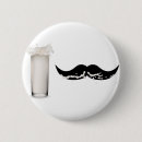 Search for moustached badges Hipster