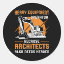 Search for equipment operator stickers Excavator