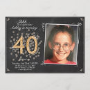 Search for fourties invitations 40th