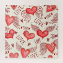 Search for hearts pattern puzzles Seamless