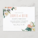 Search for soft bridal shower invitations Soft pastel watercolor