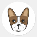 Search for cartoon bulldog stickers Frenchie
