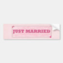 Search for floral wedding bumper stickers Pink