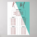 Search for teal charts wedding seating charts Minimalist