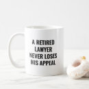 Search for attorney retirement mugs Funny