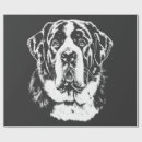 Search for saint bernard wrapping paper Pug