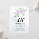 Search for rustic 18th birthday invitations Botanical
